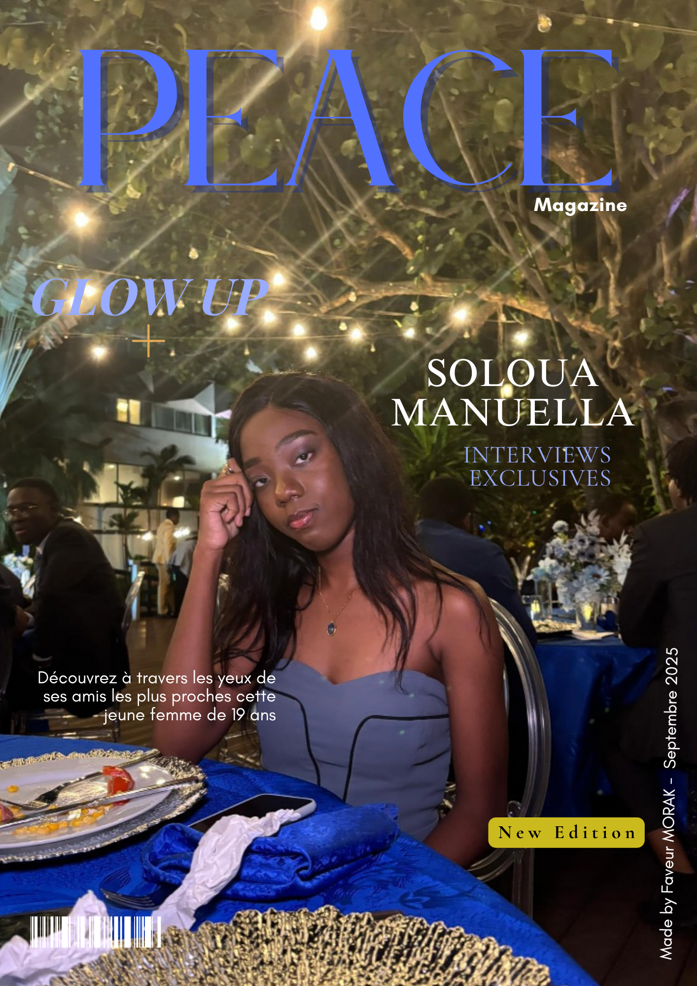 Template magazine personnalisé